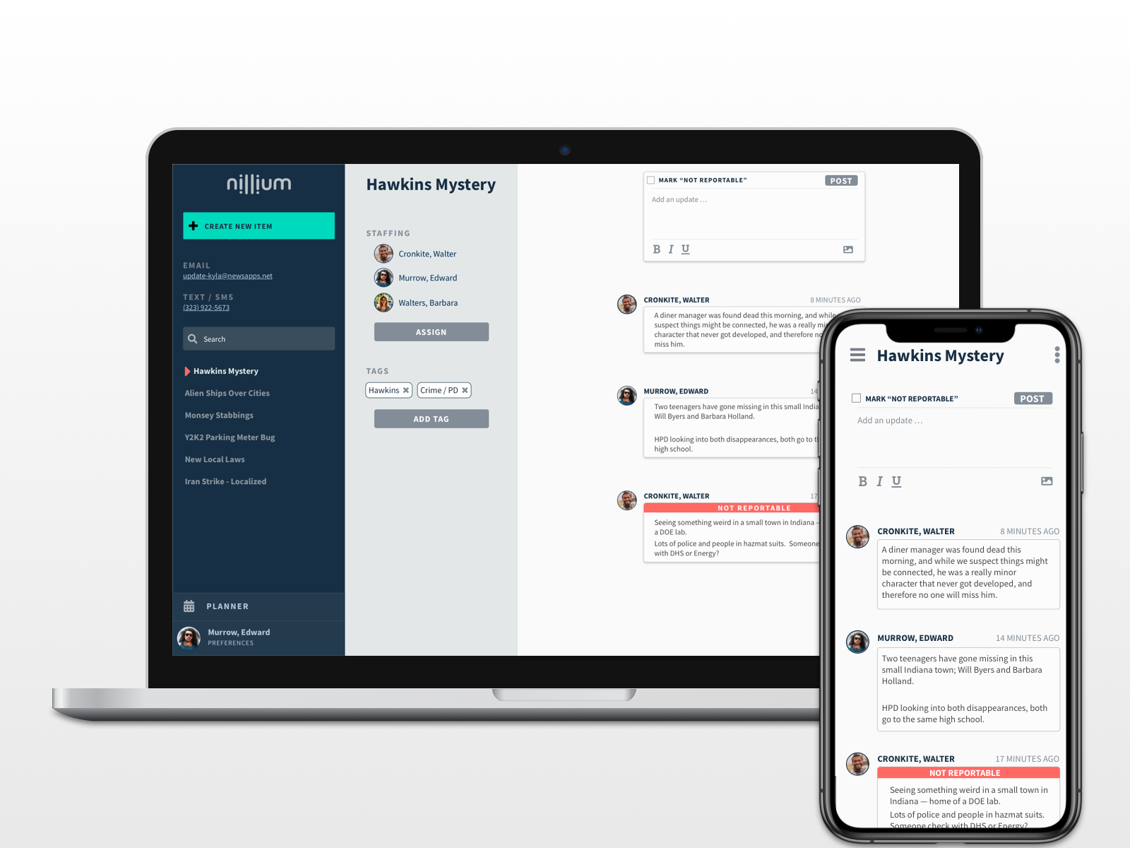 Introducing the Reporting Management System
